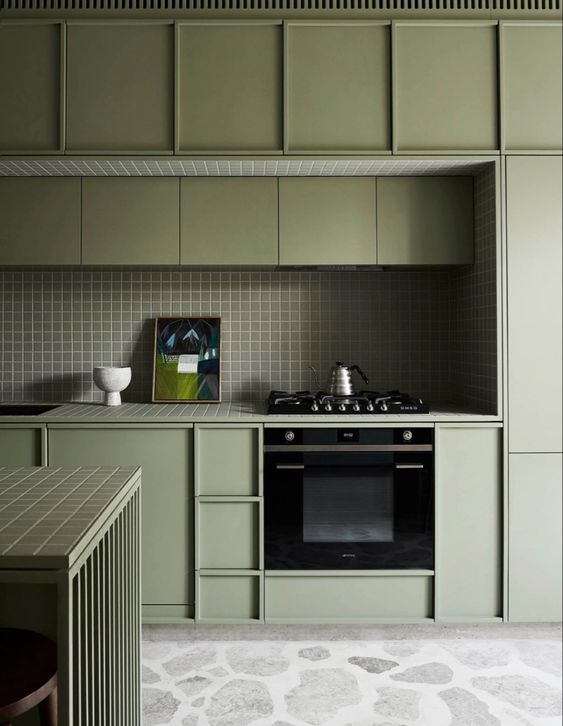 Green with Envy: Get Inspired by These Stunning Green Kitchens